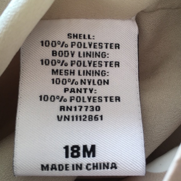 Jason Wu Neiman Marcus beige polka dot dress 18mth - Picture 8 of 8